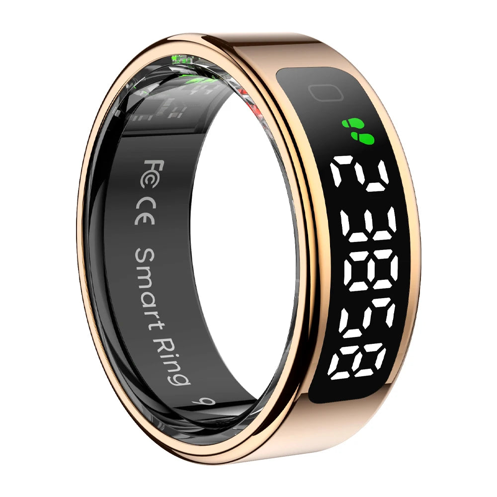 Smart Ring with Touch Display Screen